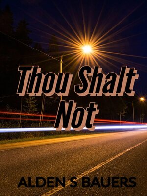 cover image of Thou Shalt Not